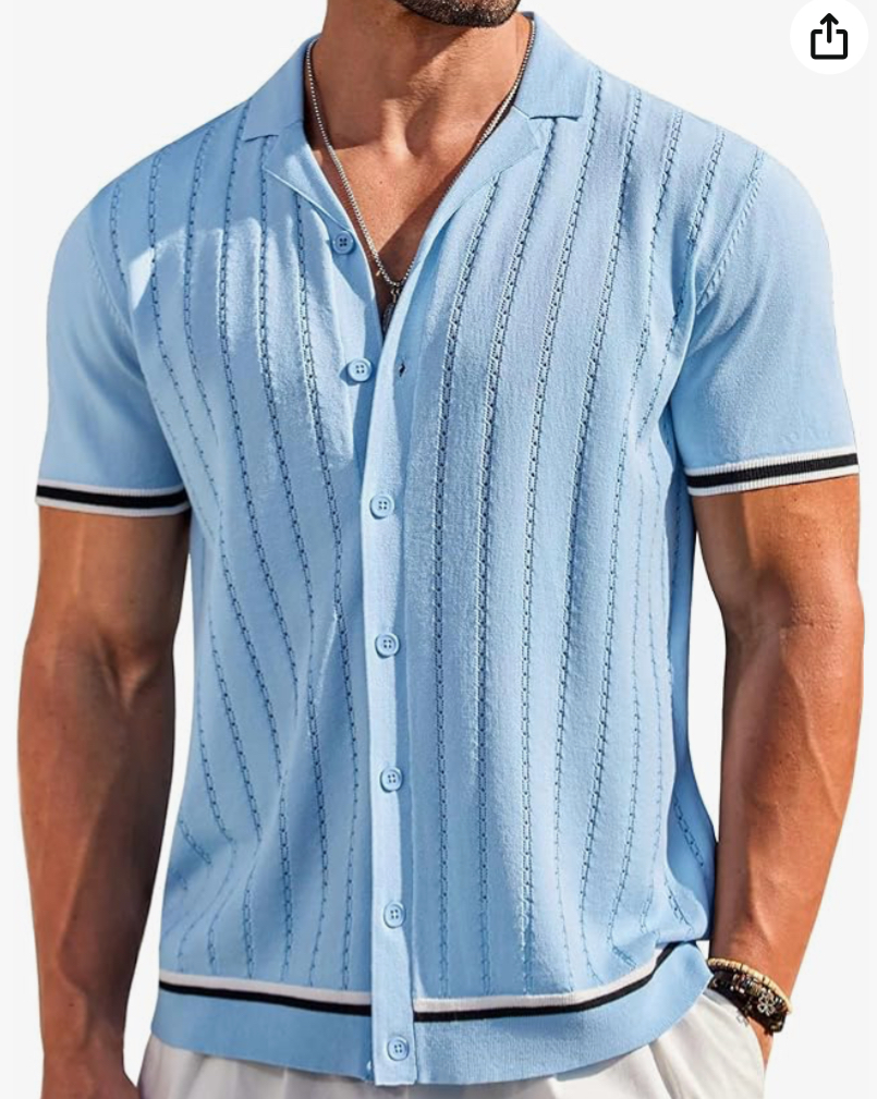 Short Sleeve Knit Shirt